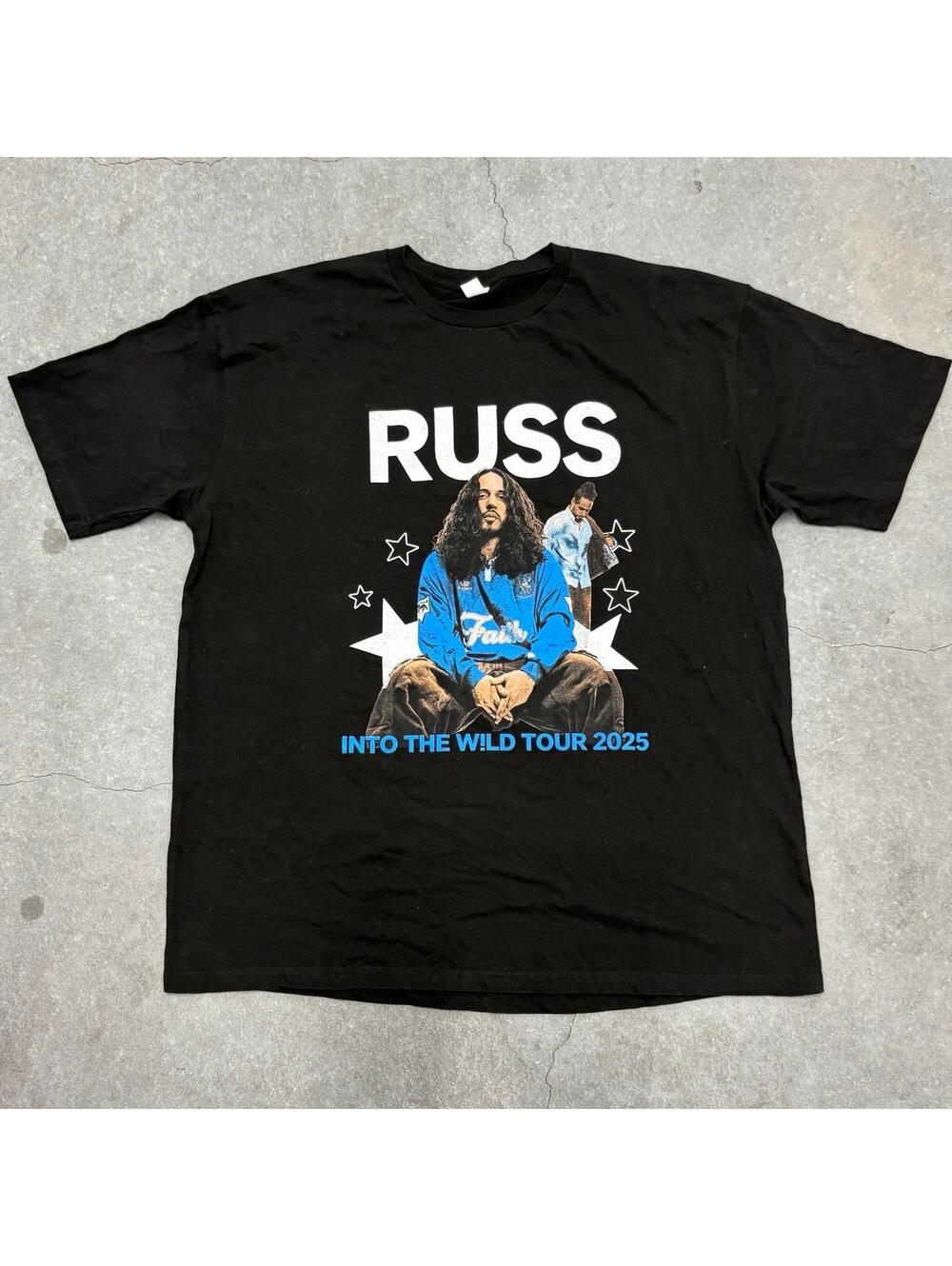 RUSS Into The Wild 2025 Tour T Shirt
